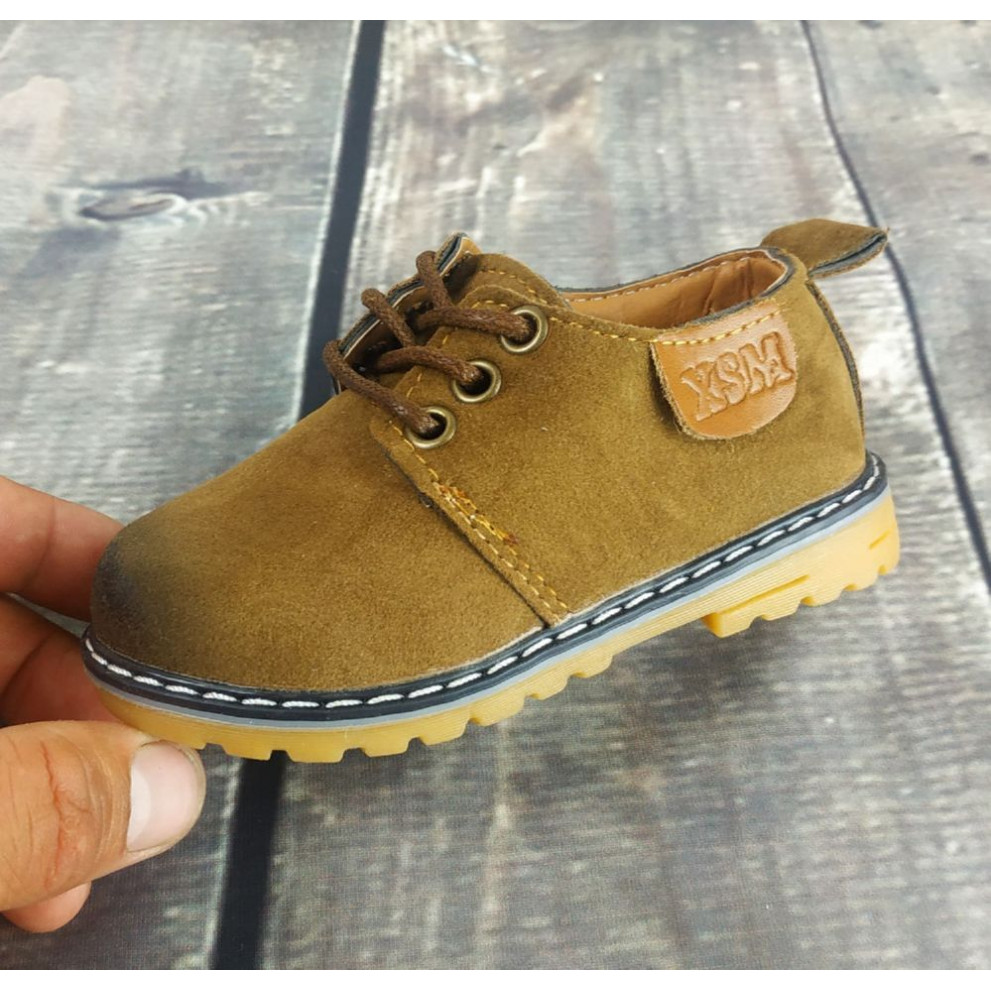 Туфлі дитячі еко-замша WSX коричневі