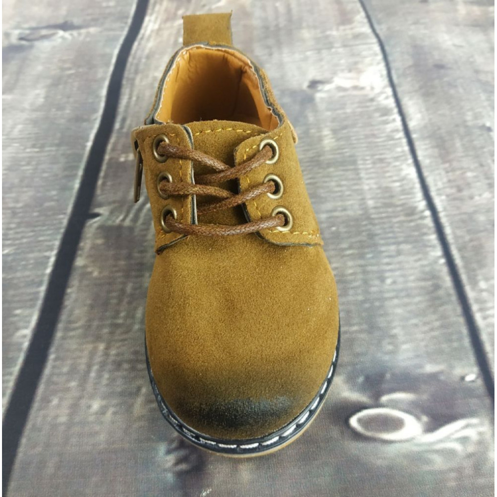 Туфлі дитячі еко-замша WSX коричневі