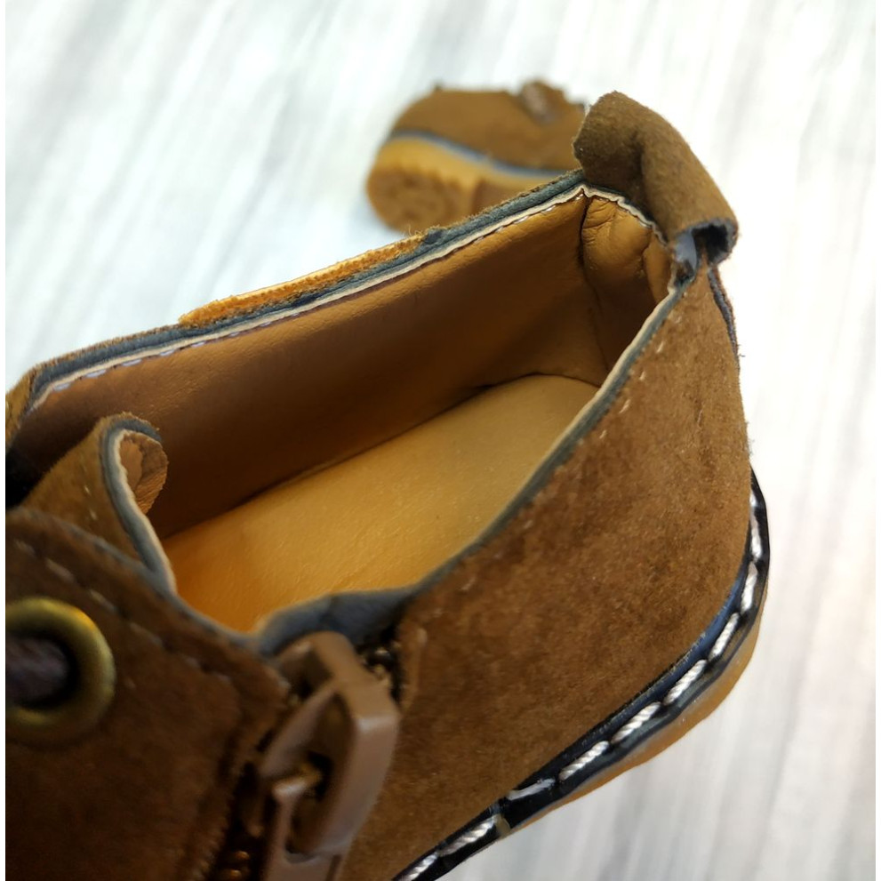 Туфлі дитячі еко-замша WSX коричневі