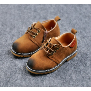 Туфлі дитячі еко-замша WSX коричневі