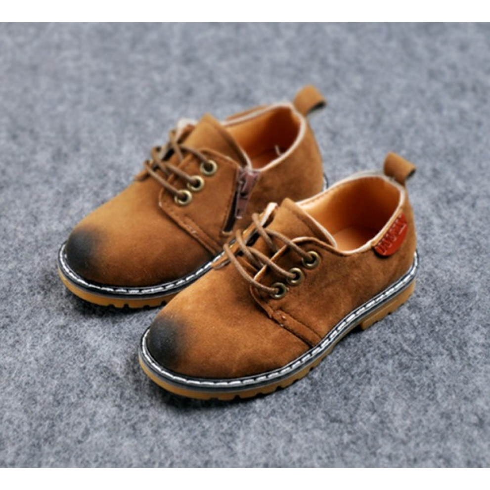 Туфлі дитячі еко-замша WSX коричневі