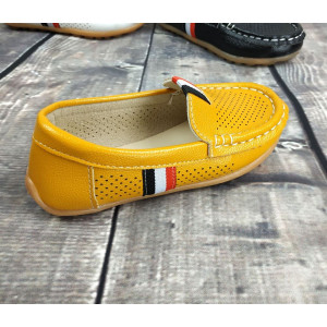 Туфлі дитячі літні N&ELa гірчичні