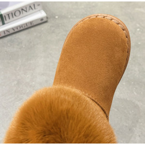 Уггі дитячі Bunny еко-нубук коричневі