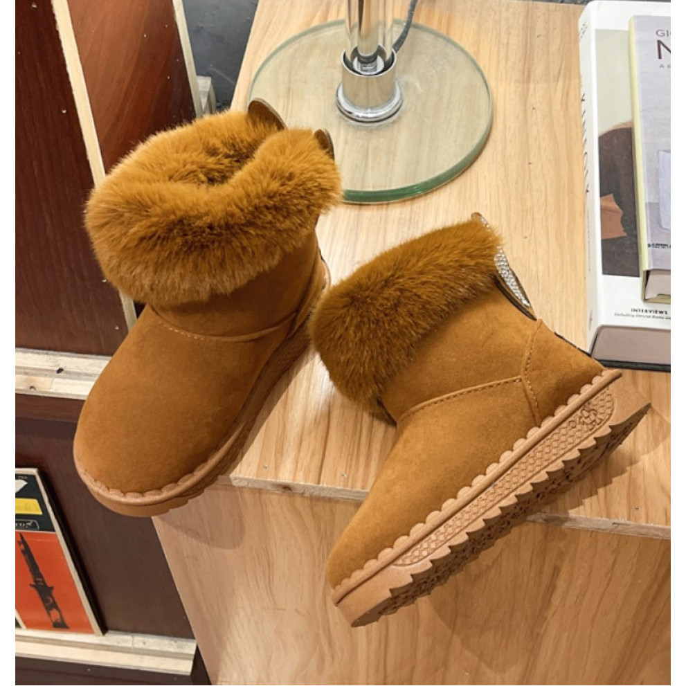 Уггі дитячі Bunny еко-нубук коричневі