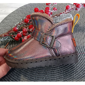 Уггі для дівчаток перламутрові Best коричневі