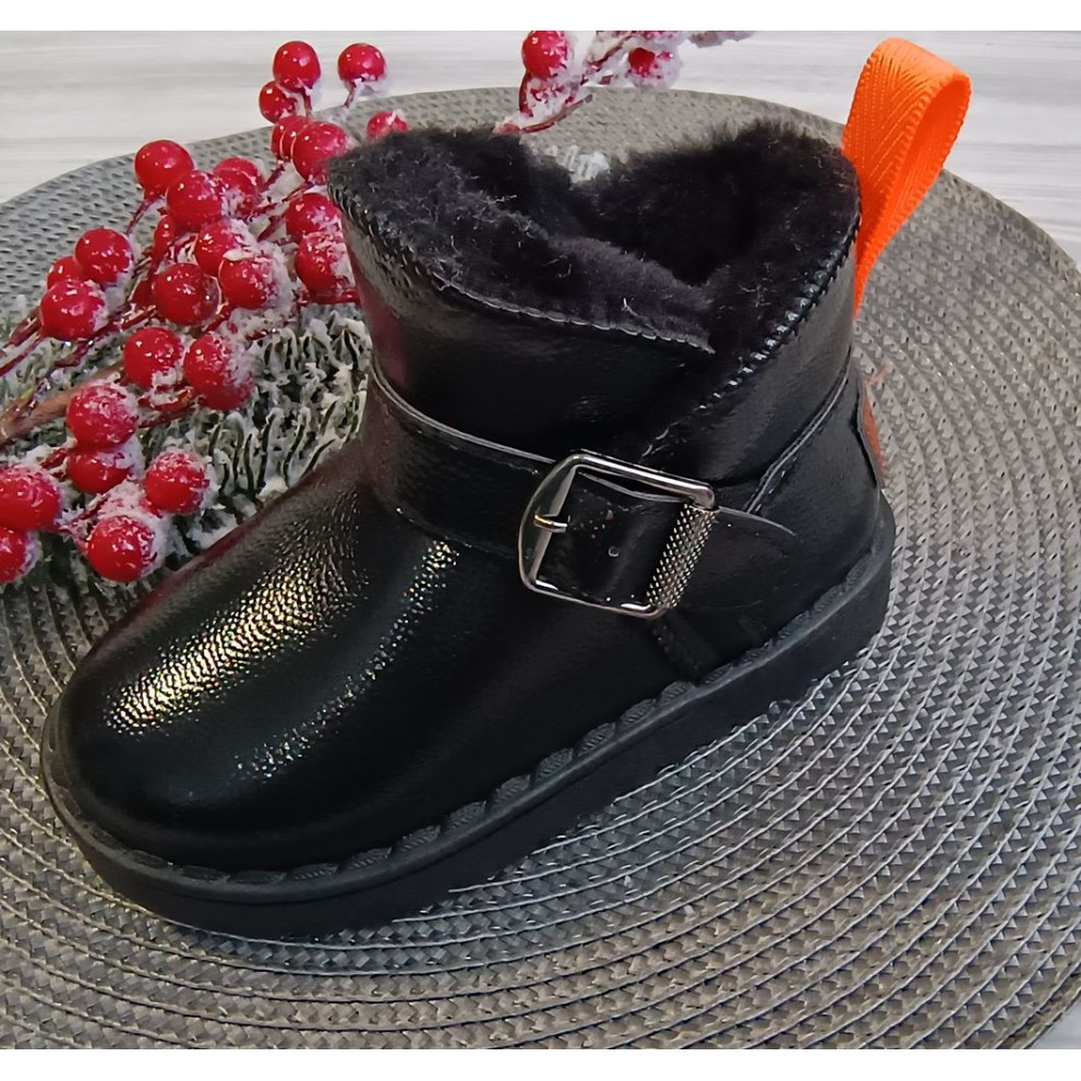 Уггі для дівчаток перламутрові Best чорні