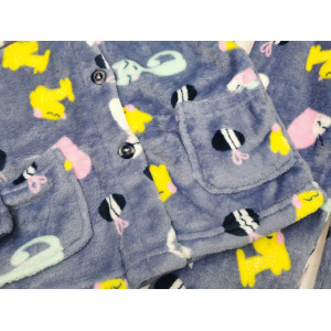 Утеплена піжама для дівчинки Cat 1948