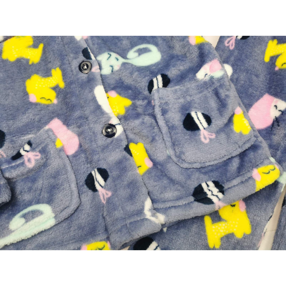 Утеплена піжама для дівчинки Cat 1948