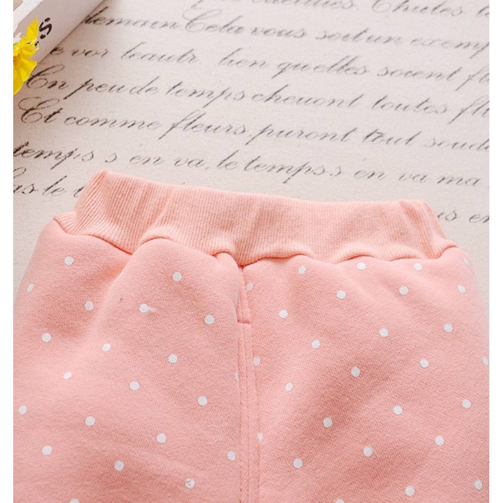 Утеплені лосинки для дівчинки з ведмедиками 10182