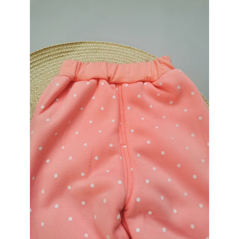 Утеплені лосинки для дівчинки з ведмедиками 10182