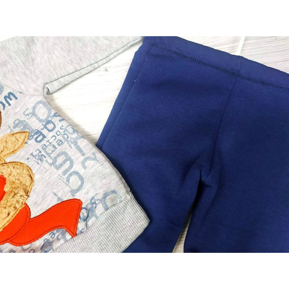 Утеплений костюм Deer сірий 4639