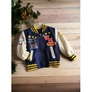 Вітрівка для хлопчика Nono milo темно-синя 10336