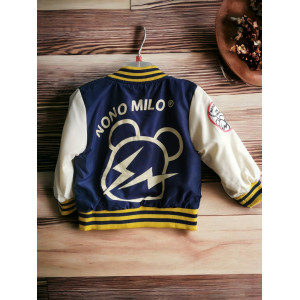 Вітрівка для хлопчика Nono milo темно-синя 10336