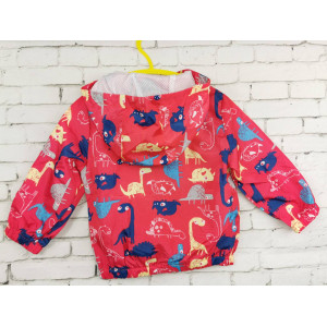 Вітрівка для хлопчика Dino червона 1060