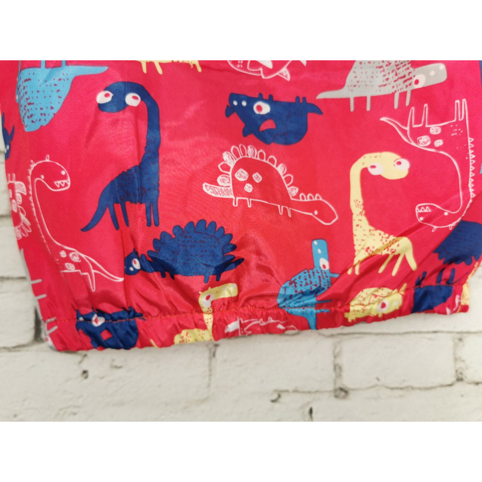 Вітрівка для хлопчика Dino червона 1060