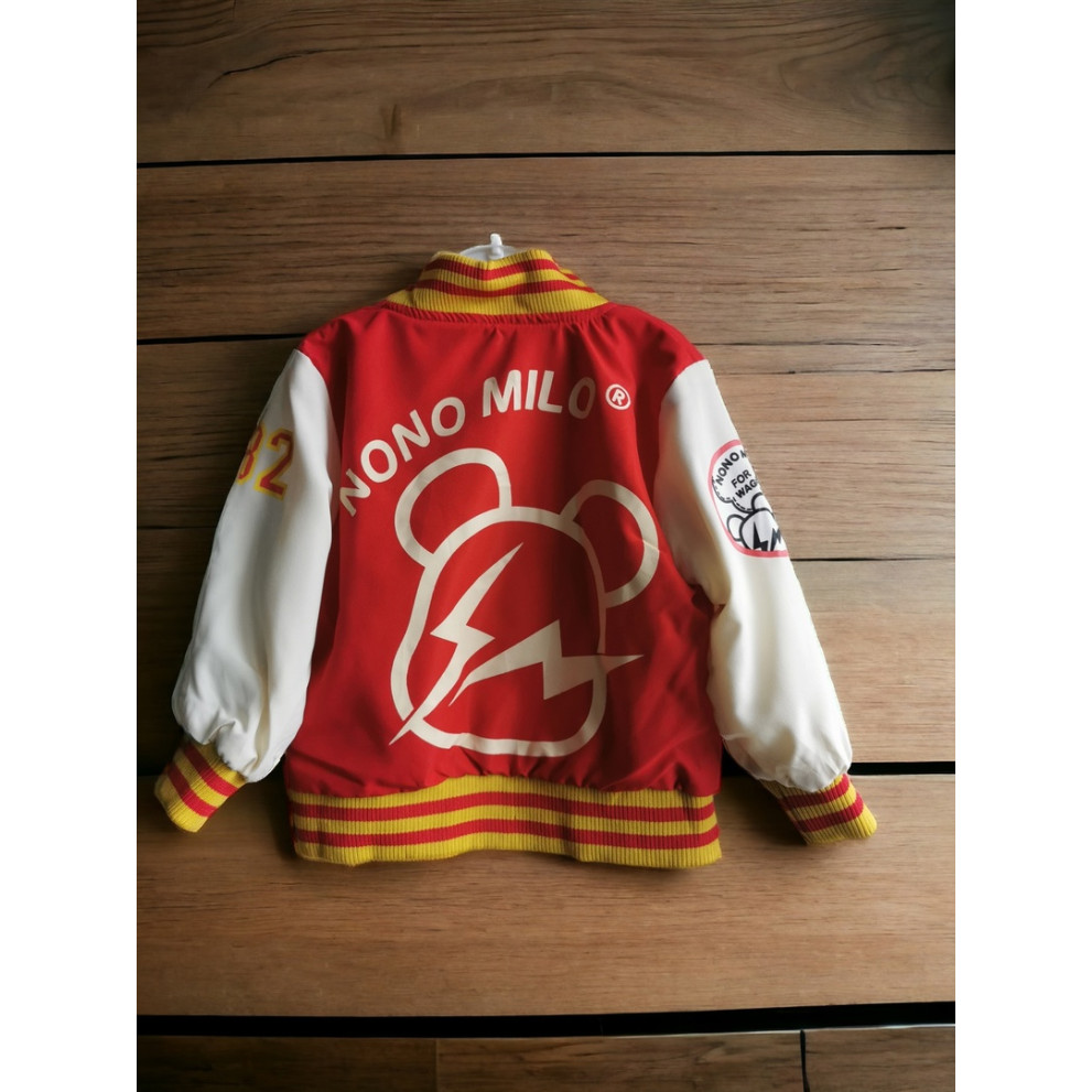 Вітрівка для хлопчика Nono milo червона 10337