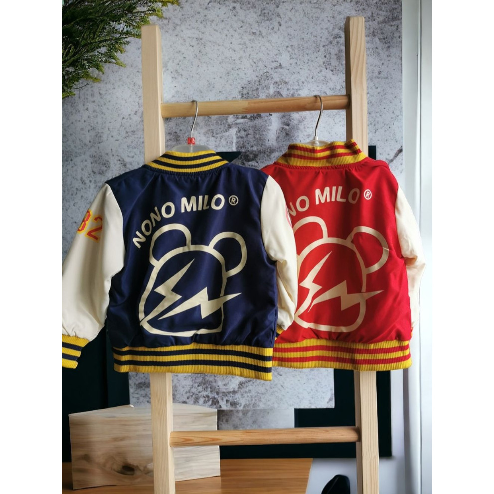 Вітрівка для хлопчика Nono milo червона 10337