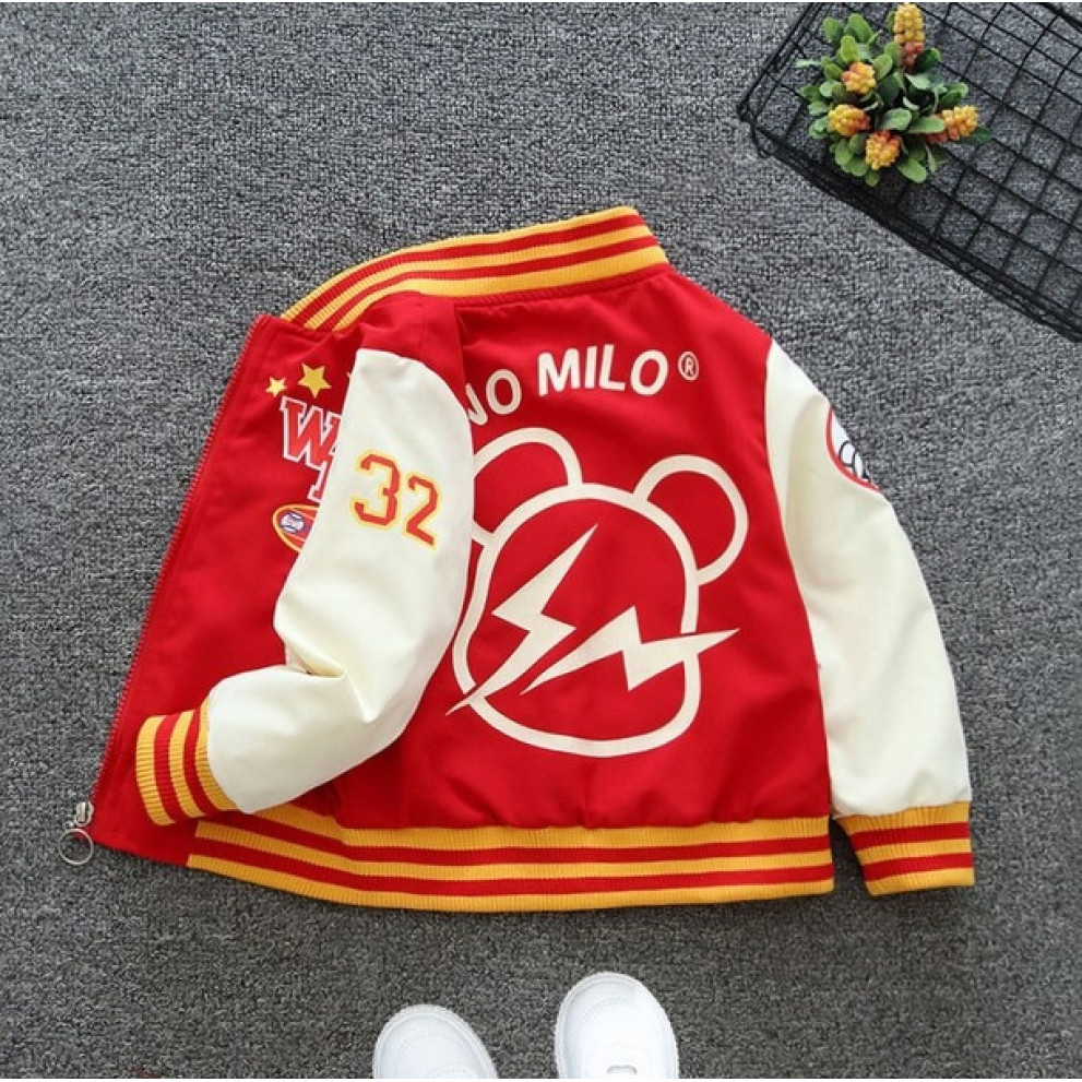 Вітрівка для хлопчика Nono milo червона 10337