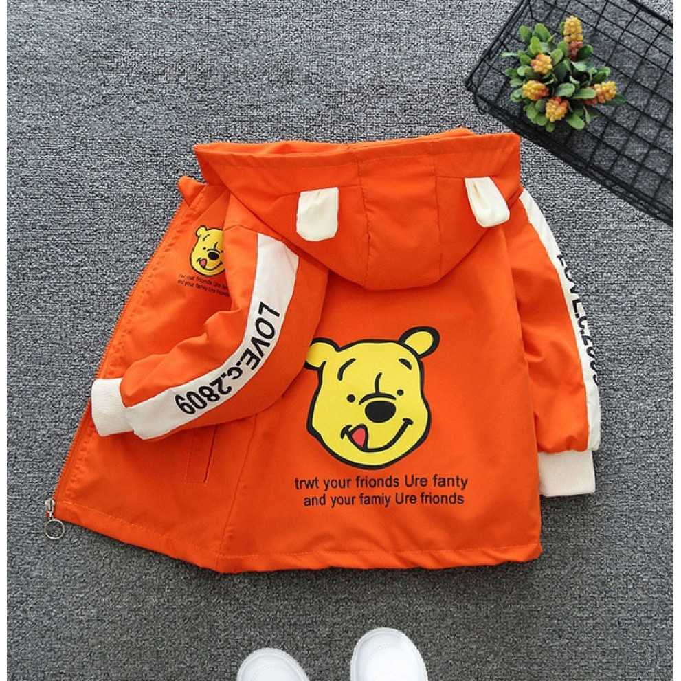 Вітрівка для хлопчика оранж Bear 2034
