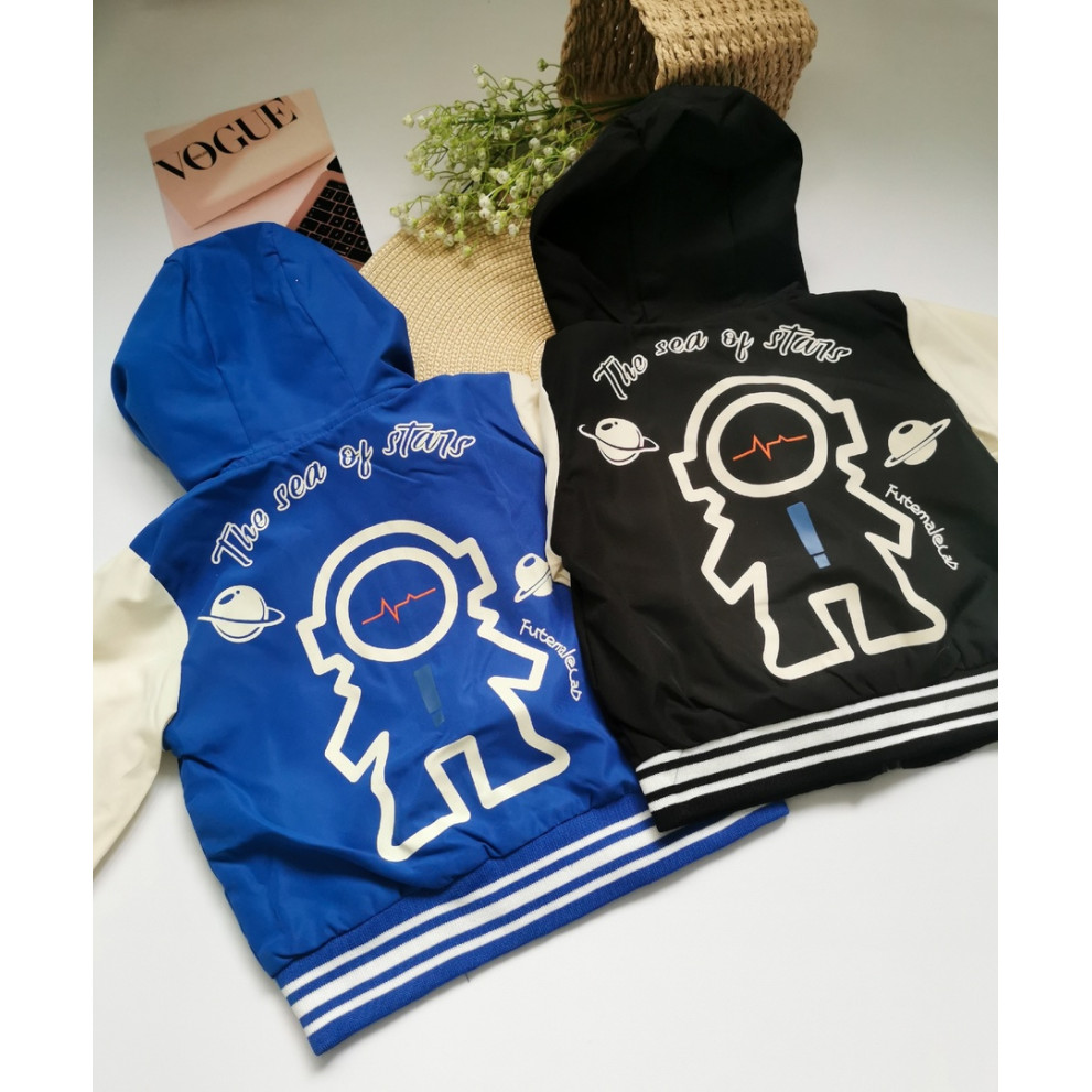 Вітрівка для хлопчика R чорна 10330