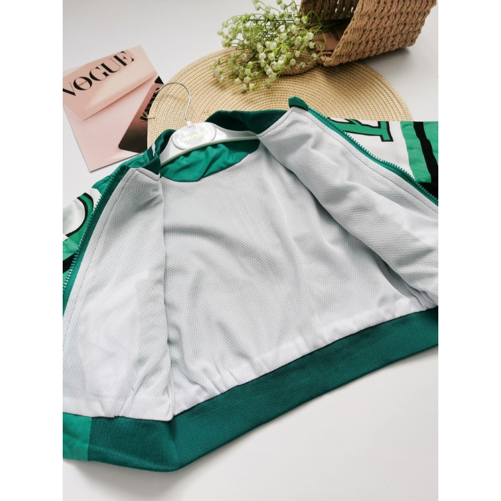 Вітрівка для хлопчика tandart зелена 10333