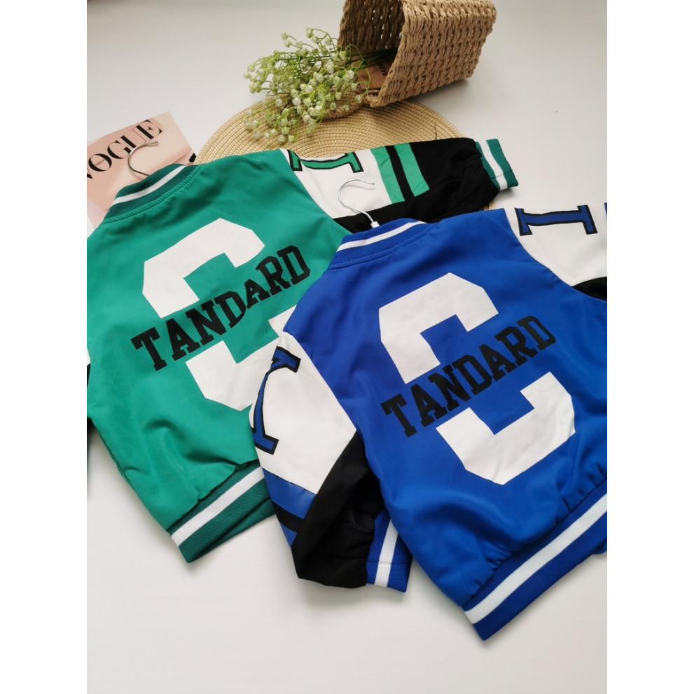 Вітрівка для хлопчика tandart зелена 10333