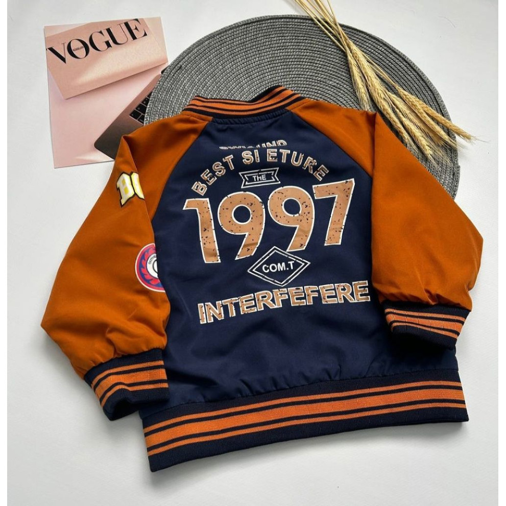 Вітрівка для хлопчика темно-синя1997 10348