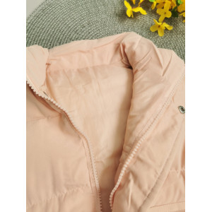 Жилетка демі для дівчинки рожева 10116