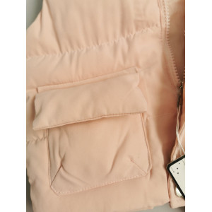 Жилетка демі для дівчинки рожева 10116