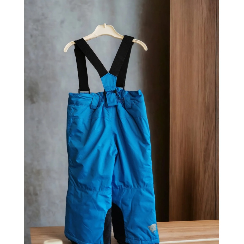 Зимові лижні штанці термо сині 30259