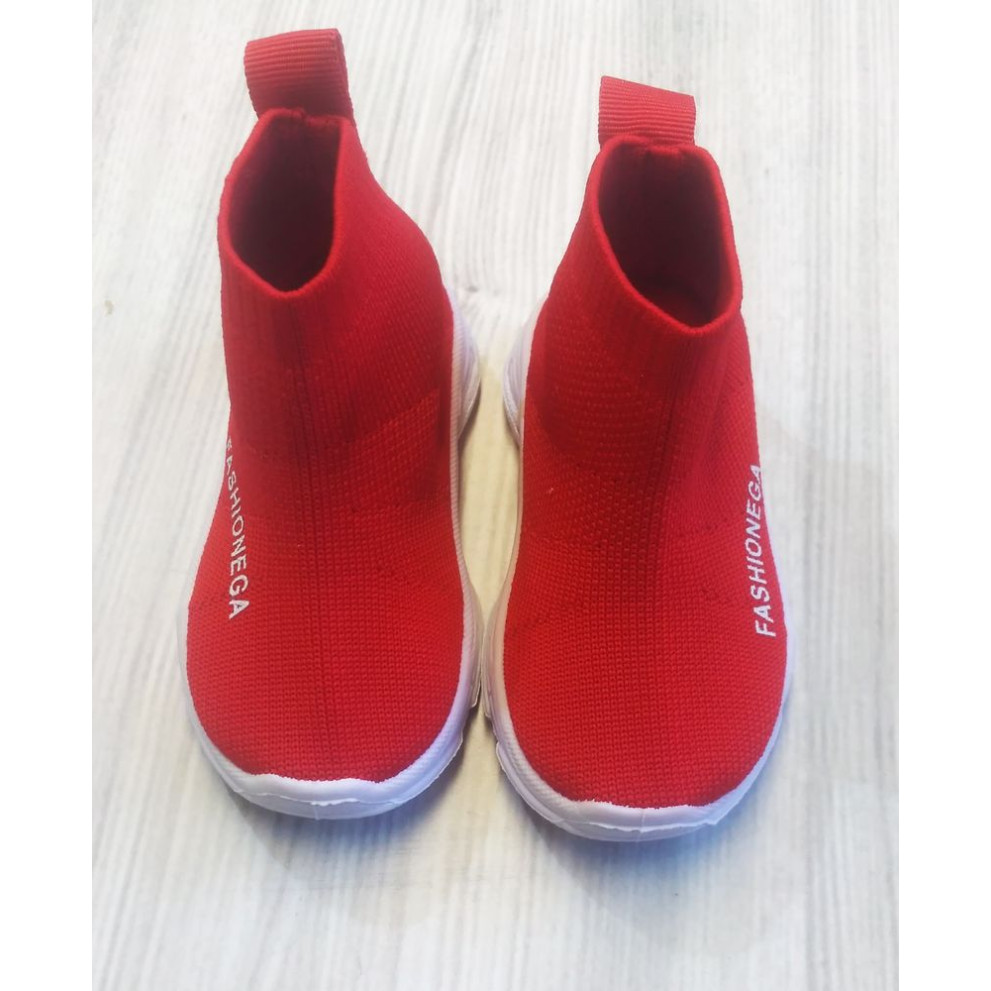 Текстильні кросівки Fashionega червоні