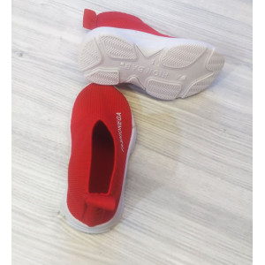 Текстильні кросівки Fashionega червоні