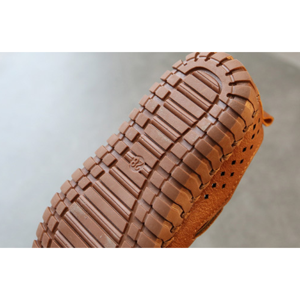 Туфлі дитячі дихаючі PU-шкіра Fashion коричневі