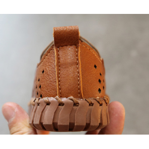 Туфлі дитячі дихаючі PU-шкіра Fashion коричневі