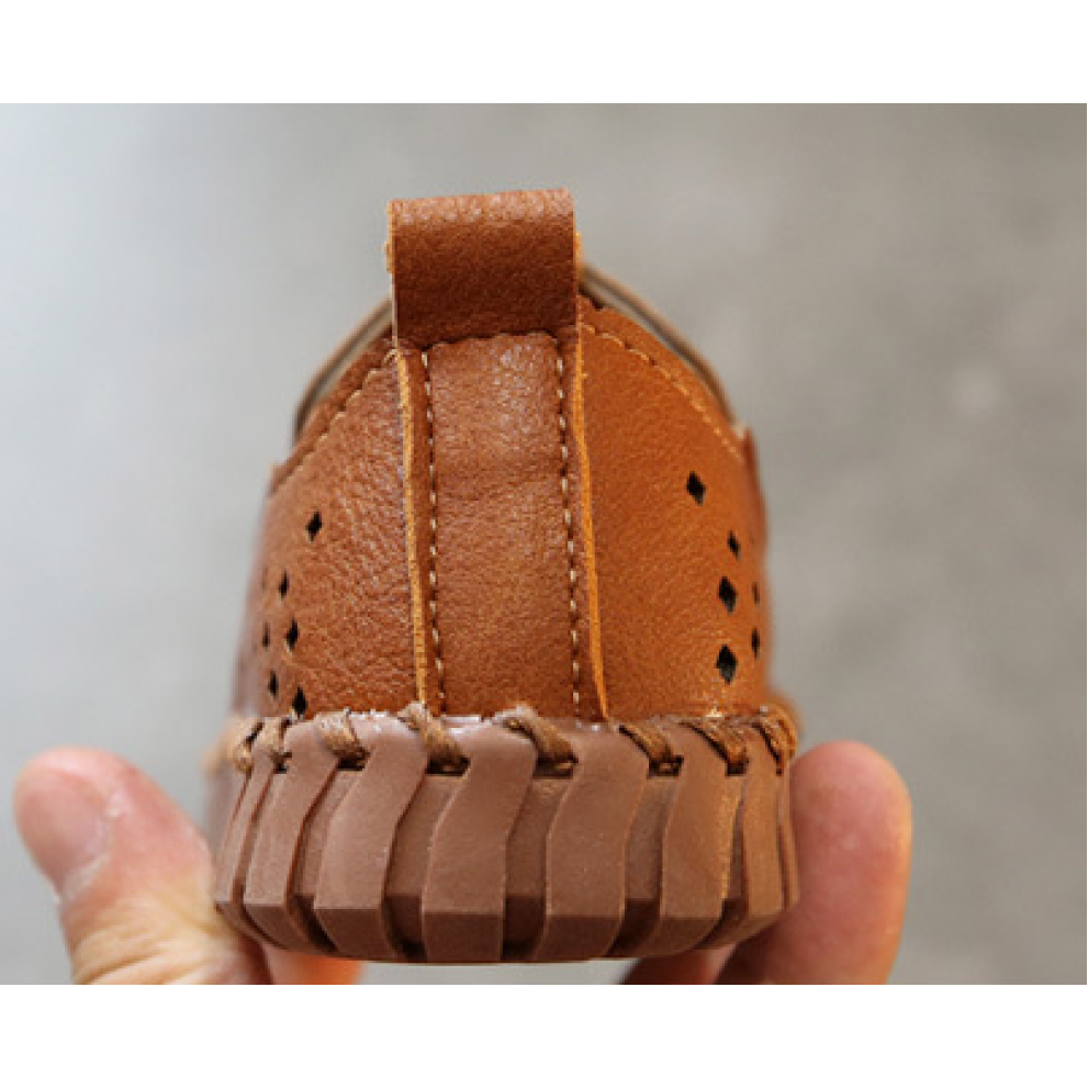 Туфлі дитячі дихаючі PU-шкіра Fashion коричневі