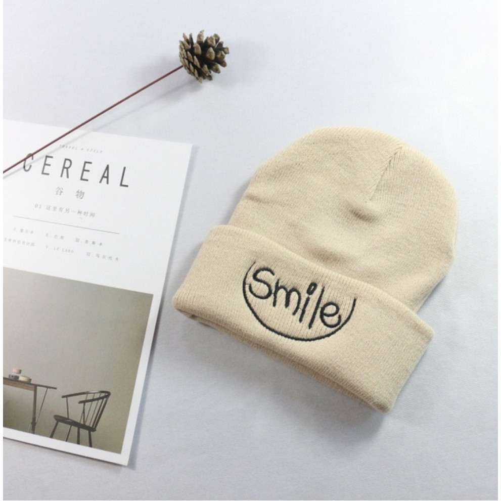 Дитяча шапка Smile бежева 2175